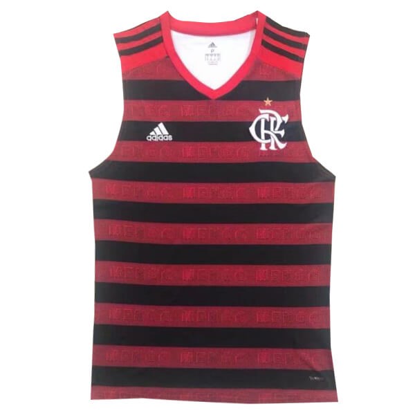 Camiseta Flamengo 1ª Sin Mangas 2019-2020 Rojo